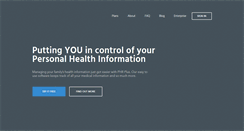Desktop Screenshot of phrplus.com