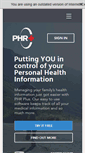 Mobile Screenshot of phrplus.com